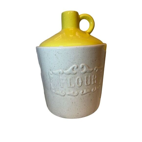 Moonshine Memories: Vintage Kitchen Canisters (Tea, Coffee, Sugar, Flour) MCM - Picture 4 of 16